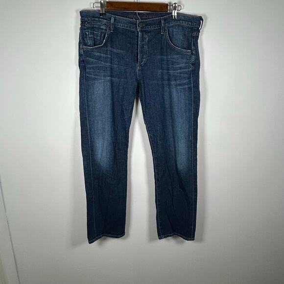 Citizens of Humanity Dylan Relaxed Boy Fit, Button-Fly Jeans, Sz 32 - Picture 4 of 14